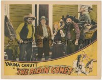 5s0254 RIDIN' COMET LC 1925 border art of Yakima Canutt leaping from one horse to another, rare!