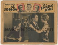 5s0260 SINGING FOOL LC 1928 cigarette girl watches Betty Bronson embrace surprised Al Jolson!