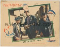 5s0261 STEAMBOAT BILL JR LC 1928 Buster Keaton's dad Ernest Torrence takes his ukulele away, rare!