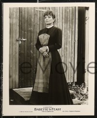 5t1337 BABETTE'S FEAST 6 8x10 stills 1988 Stephane Audran, Jean-Philippe Lafont, great images!