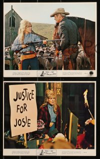 5t0895 BALLAD OF JOSIE 4 color 8x10 stills 1968 images of Doris Day & Peter Graves!