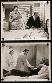 5t1183 BEDSIDE 10 8x10 stills 1934 great images of Warren William. gorgeous Jean Muir!