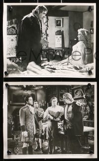 5t1007 BLACK CASTLE 22 8x10 key book stills 1952 Lon Chaney Jr, horror crawls the catacombs beneath!