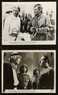 5t1141 LAWRENCE OF ARABIA 12 from 7.25x9.5 to 8x10 stills 1963 O'Toole, Sharif, Quinn, Rains!