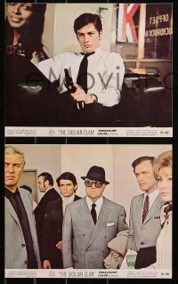 5t0903 SICILIAN CLAN 4 color 8x10 stills 1970 Jean Gabin, Alain Delon, Lino Ventura, Henri Verneuil