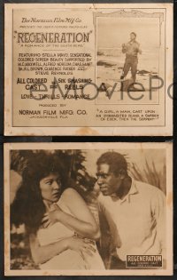 5t0239 REGENERATION 8 LCs 1923 colored beauty Stella Mayo, romance at sea with all black cast!