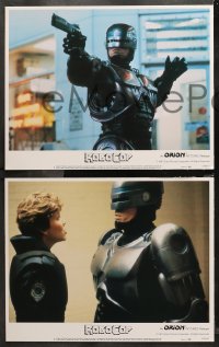 5t0244 ROBOCOP 8 LCs 1988 Verhoeven classic, Peter Weller is part man, part machine, all cop!