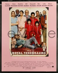 5t0251 ROYAL TENENBAUMS 8 LCs 2001 Ben Stiller, Gwyneth Paltrow, Anjelica Huston, Bill Murray, Wilson