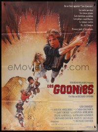 5w1109 GOONIES CinePoster REPRO French 1p 1985 Josh Brolin, teen classic, wonderful Drew Struzan art!