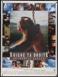 5w1169 KEEP YOUR RIGHT UP French 1p 1987 Jean-Luc Godard, photo montage by Michel Berberian!