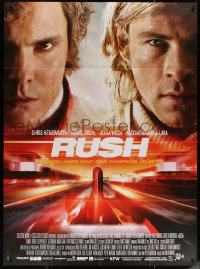 5w1336 RUSH French 1p 2013 Chris Hemsworth as F1 driver James Hunt, Daniel Bruhl as Niki Lauda!