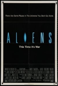 5x0728 ALIENS 1sh 1986 there are some places in the universe you don't go alone, this time it's war!