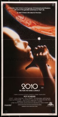 5x0425 2010 Aust daybill 1984 sequel to 2001: A Space Odyssey, image of the starchild & Jupiter!