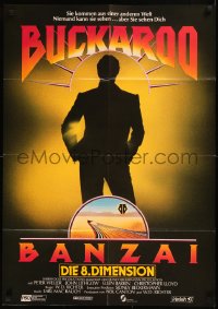 5x0220 ADVENTURES OF BUCKAROO BANZAI German 1984 Peter Weller science fiction thriller, different!