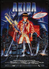 5x0221 AKIRA German 1989 Katsuhiro Otomo classic sci-fi anime, Neo-Tokyo is about to EXPLODE!