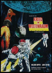 5x0289 20 MILLION MILES TO EARTH German 16x23 R1960s out-of-space creature invades the Earth!