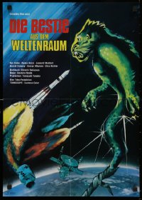 5x0290 20 MILLION MILES TO EARTH German 17x24 R1970 with wrong credits from Battle in Outer Space!