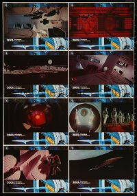 5x0302 2001: A SPACE ODYSSEY German LC poster R1980s Stanley Kubrick, border art by Bob McCall!