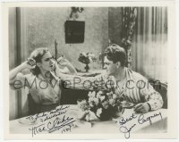 5y0853 PUBLIC ENEMY signed 8x10 REPRO still 1984 by BOTH James Cagney AND Mae Clarke!