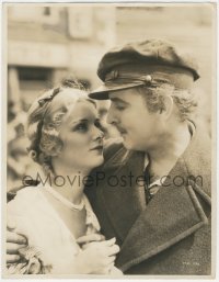 5z0216 MOBY DICK deluxe 11x14 still 1930 c/u of John Barrymore as Capt Ahab with pretty Joan Bennett!