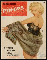 5z1392 MODERN SCREEN PIN-UPS vol 1 no 1 magazine 1955 loveliest females, including Marilyn Monroe!