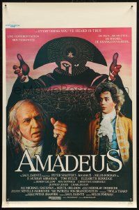 6b0134 AMADEUS Belgian 1984 Milos Foreman, Mozart biography, winner of 8 Academy Awards!