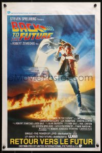 6b0137 BACK TO THE FUTURE Belgian 1985 Robert Zemeckis, Michael J. Fox, Christopher Lloyd!