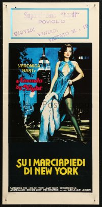 6b0941 AMANDA BY NIGHT Italian locandina 1982 sexy prostitute Veronica Hart in New York!