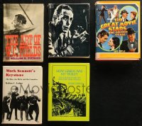 6d0461 LOT OF 5 HARDCOVER MOVIE BOOKS 1960s-1970s filled with great images & information!