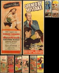 6d0795 LOT OF 10 MOSTLY UNFOLDED INSERTS 1940s-1950s great images from a variety of movies!