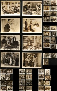 6d0611 LOT OF 51 1930S-40S 8X10 STILLS 1930s-1940s great scenes from a variety of different movies!