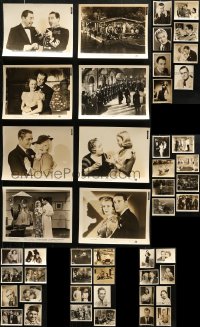 6d0619 LOT OF 48 1930S-40S 8X10 STILLS 1930s-1940s great scenes from a variety of different movies!