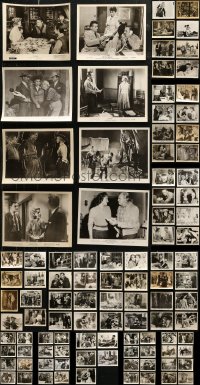 6d0550 LOT OF 116 1950S-60S 8X10 STILLS 1950s-1960s great scenes from a variety of different movies!