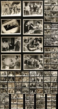 6d0553 LOT OF 110 1950S-60S 8X10 STILLS 1950s-1960s great scenes from a variety of different movies!