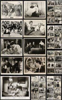 6d0612 LOT OF 50 8X10 STILLS 1960s-1970s great scenes from a variety of different movies!