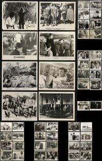 6d0618 LOT OF 48 8X10 STILLS 1960s-1980s great scenes from a variety of different movies!