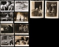 6d0671 LOT OF 10 HORROR 8X10 STILLS 1960s-1980s great scenes from a variety of scary movies!