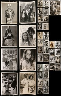 6d0615 LOT OF 49 7X19 TV STILLS 1970s great scenes & portraits from a variety of different shows!