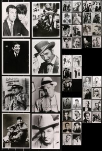 6d0722 LOT OF 53 8X10 REPRO PHOTOS 1980s a variety of portraits of top Hollywood stars!