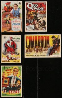 6d0695 LOT OF 5 SPANISH HERALDS 1940s-1960s great images from a variety of different movies!