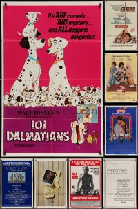 6d0291 LOT OF 11 FOLDED ONE-SHEETS 1960s-1980s great images from a variety of different movies!