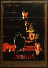 6h0305 UNFORGIVEN Aust 1sh 1992 Clint Eastwood, Gene Hackman, Richard Harris, Morgan Freeman