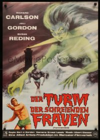 6h0247 TORMENTED German 1963 art of the sexy she-ghost of Haunted Island, supernatural passion!