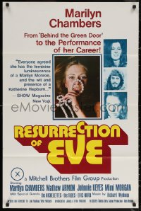 6h1283 RESURRECTION OF EVE 24x36 1sh 1973 Mitchell Bros, sexy Marilyn Chambers w/pearls!