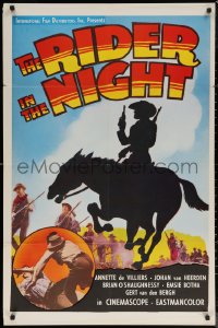 6h1291 RIDER IN THE NIGHT 1sh 1968 Jan Perold's Die Ruiter in die Nag, South African cowboy western!