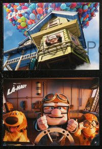 6h0098 UP 6 French LCs 2009 Walt Disney/Pixar, Ed Asner, Plummer, Nagai, wacky images!