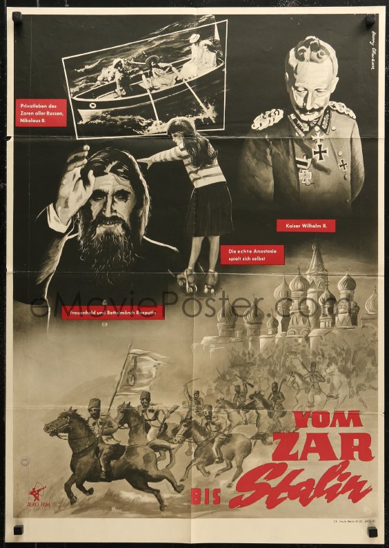 EMoviePoster.com: 6h0203 FROM CZAR TO STALIN German 1962 Vom Zaren Bis ...