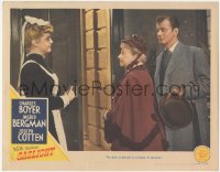 6m0111 GASLIGHT LC 1944 Joseph Cotten & Dame May Whitty look at maid Angela Lansbury!