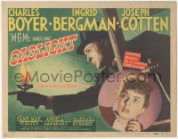 6m0105 GASLIGHT TC 1944 Charles Boyer tries to make wife Ingrid Bergman think she's going insane!