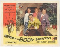 6m0126 INVASION OF THE BODY SNATCHERS LC 1956 Kevin McCarthy, Dana Wynter & others in greenhouse!